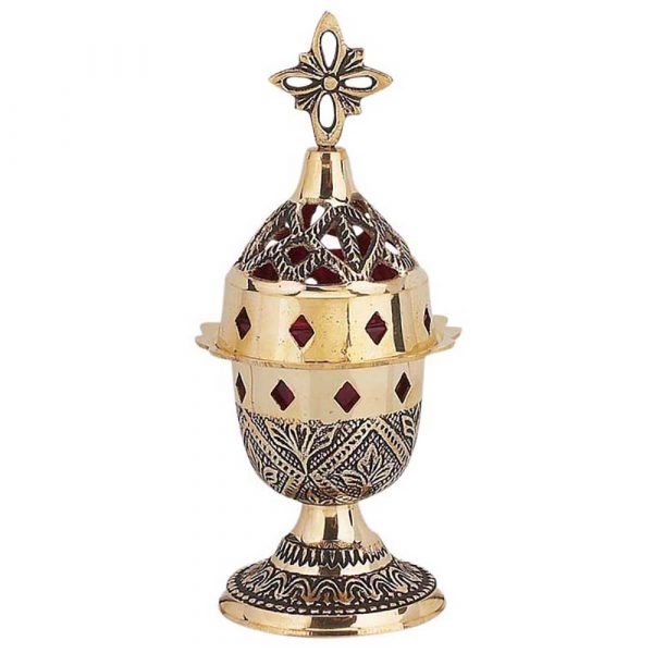 Καντήλι Επιτραπέζιο Μπρούτζινο (19cm)